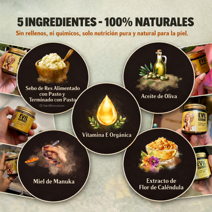 Bálsamo EVIL GOODS! - El Secreto Natural para Transformar tu Piel