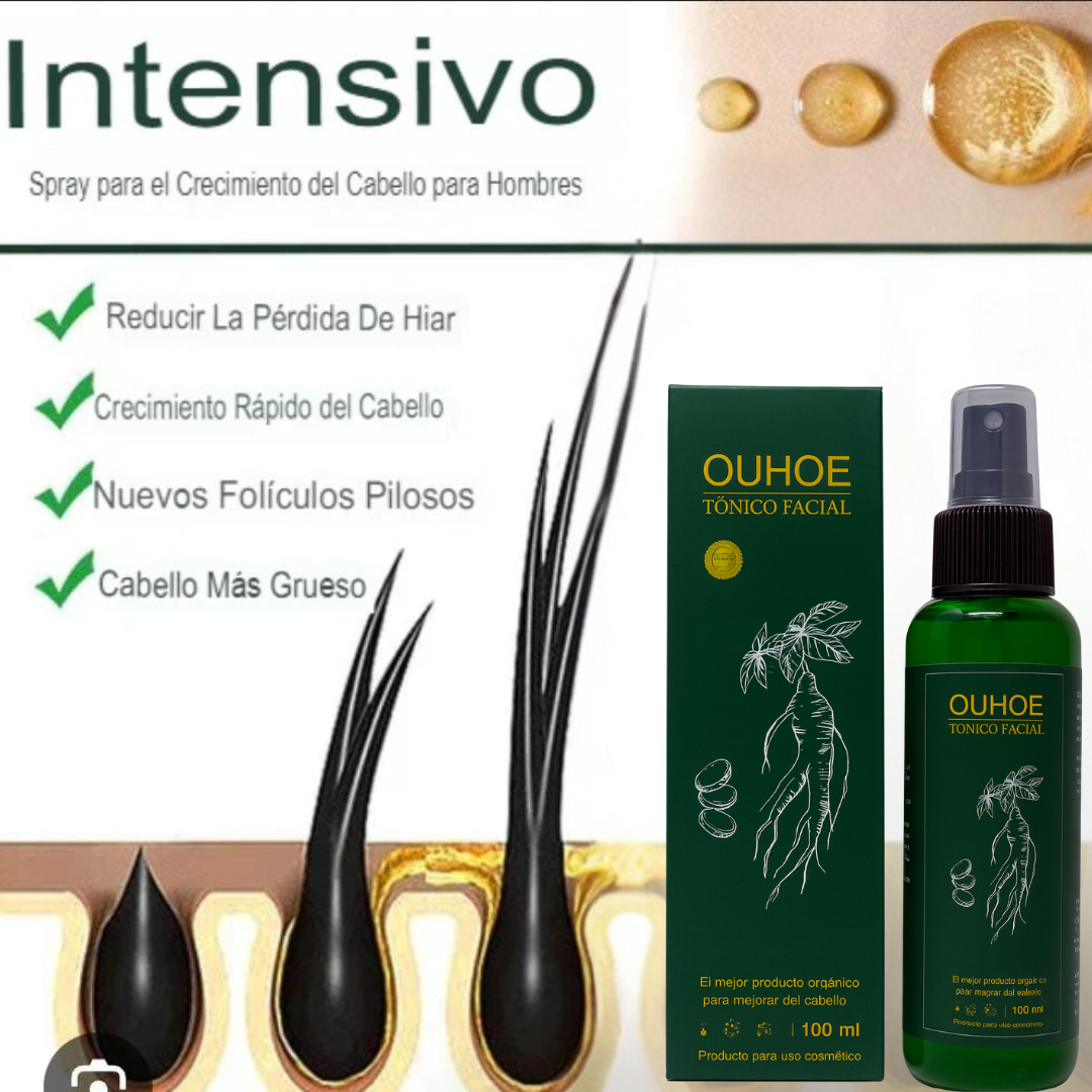 TONICO OUHOE 100ML PARA CABELLO