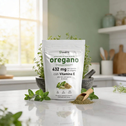 Cápsulas De Orégano Suplemento Natural Digestivo